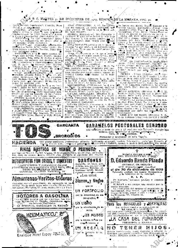 ABC MADRID 31-12-1929 página 50