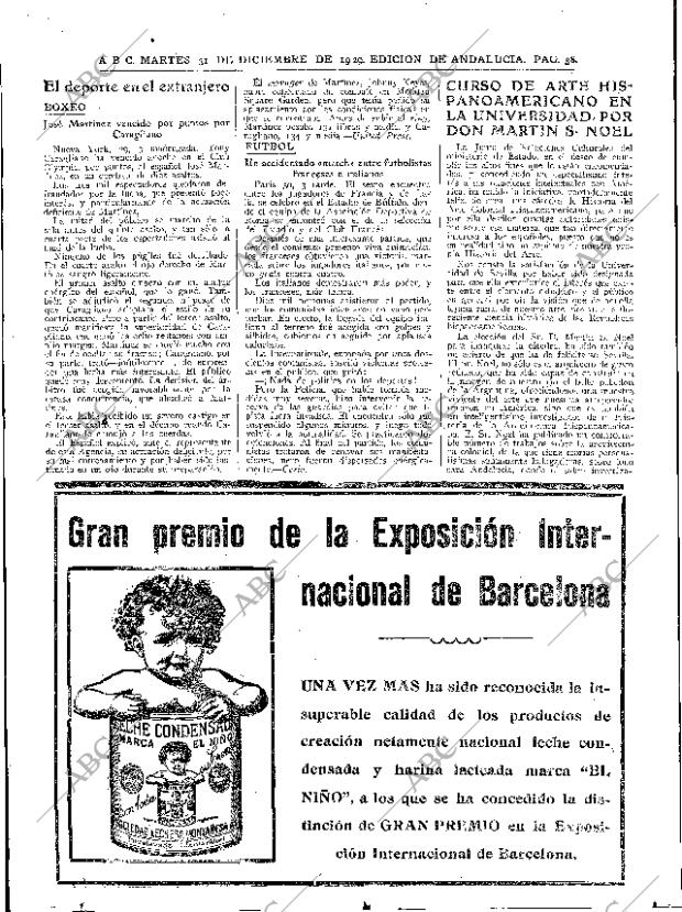 ABC SEVILLA 31-12-1929 página 38