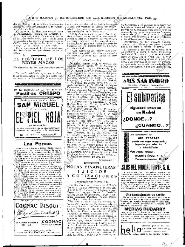 ABC SEVILLA 31-12-1929 página 39