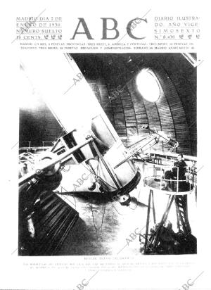ABC MADRID 02-01-1930 página 1