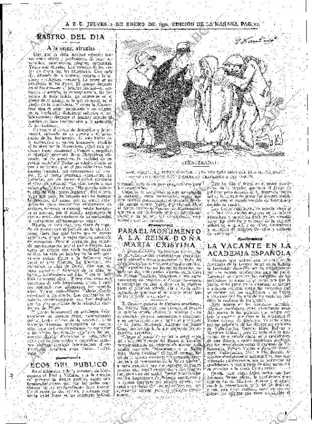 ABC MADRID 02-01-1930 página 21