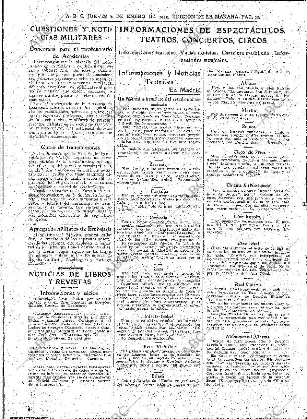 ABC MADRID 02-01-1930 página 32