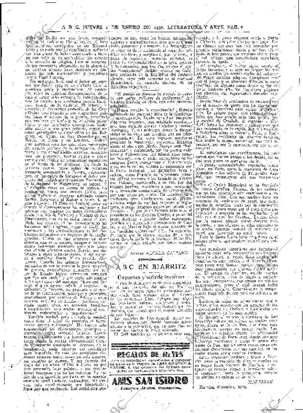 ABC MADRID 02-01-1930 página 7