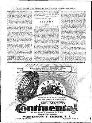 ABC SEVILLA 02-01-1930 página 6