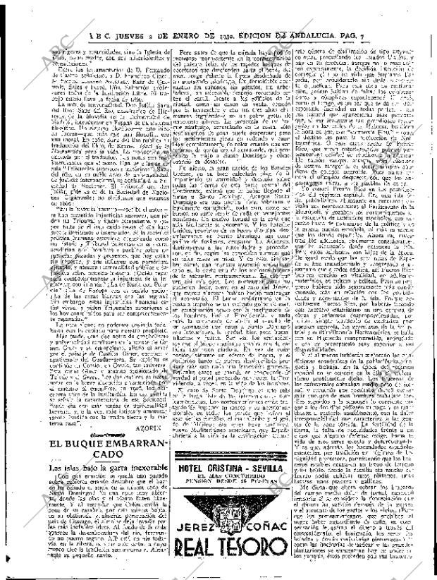 ABC SEVILLA 02-01-1930 página 7