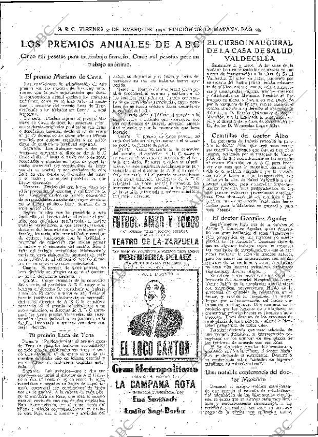 ABC MADRID 03-01-1930 página 19