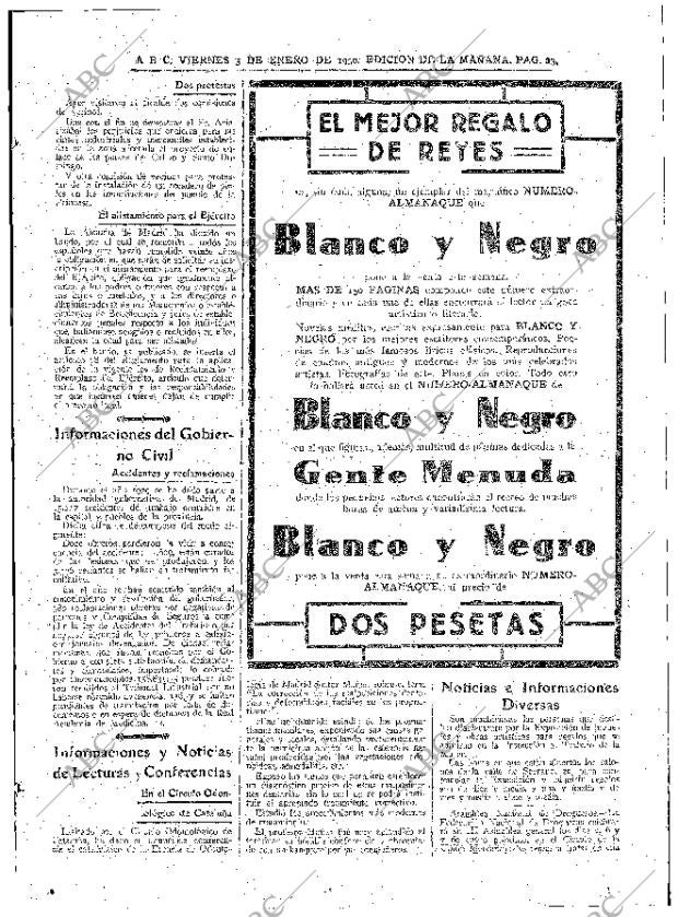 ABC MADRID 03-01-1930 página 23