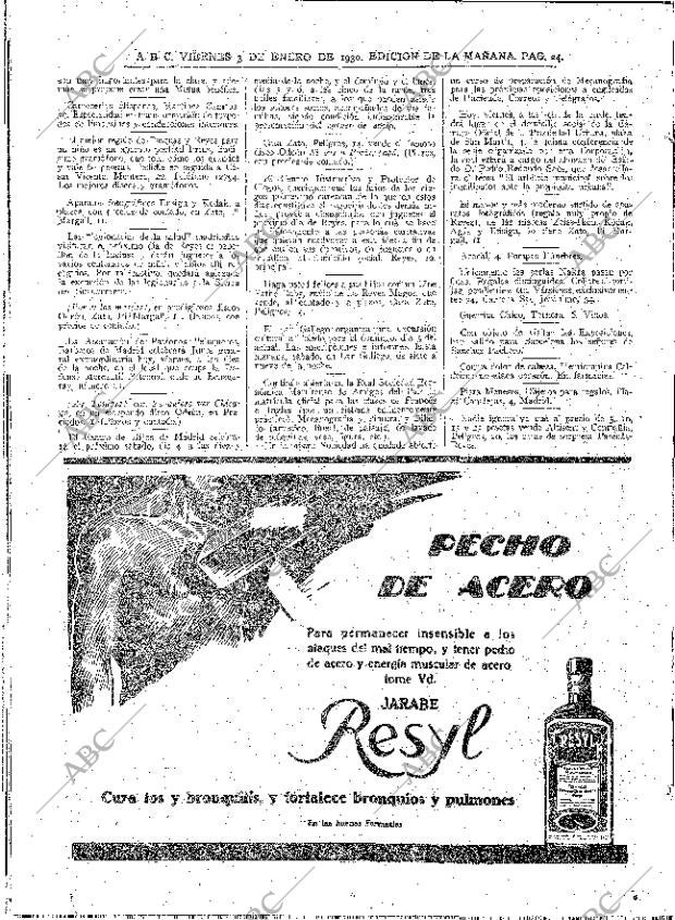 ABC MADRID 03-01-1930 página 24
