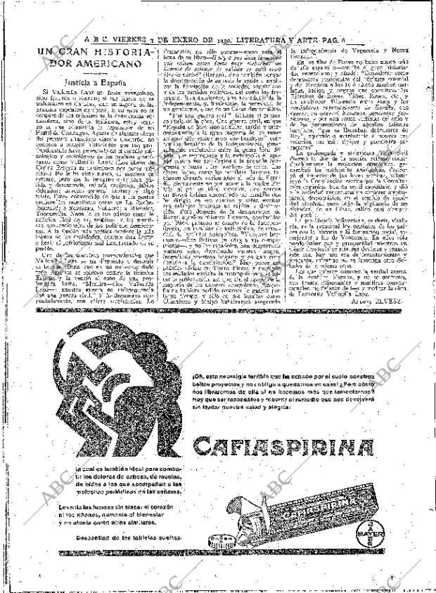 ABC MADRID 03-01-1930 página 6