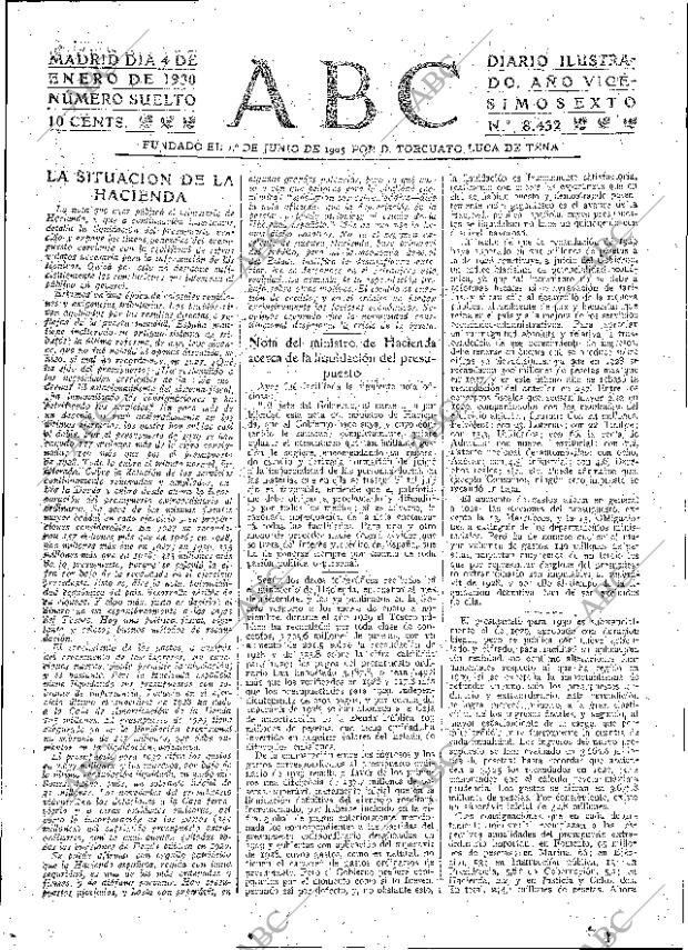 ABC MADRID 04-01-1930 página 15