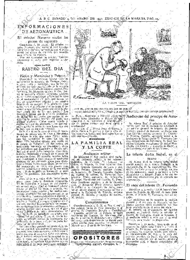 ABC MADRID 04-01-1930 página 23