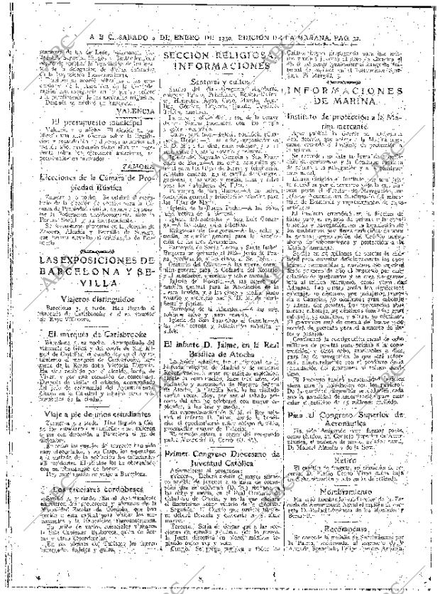 ABC MADRID 04-01-1930 página 32