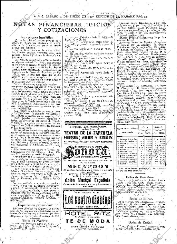ABC MADRID 04-01-1930 página 33