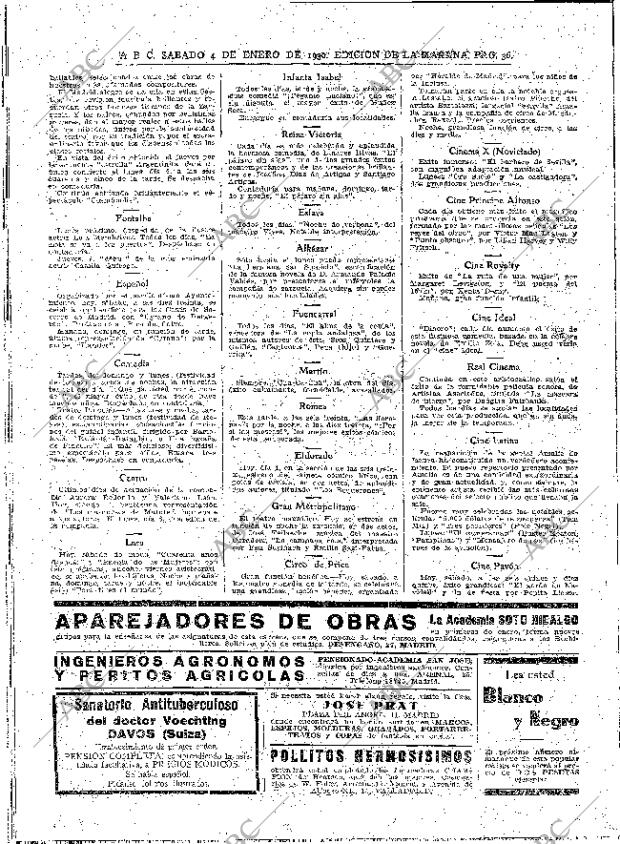 ABC MADRID 04-01-1930 página 36