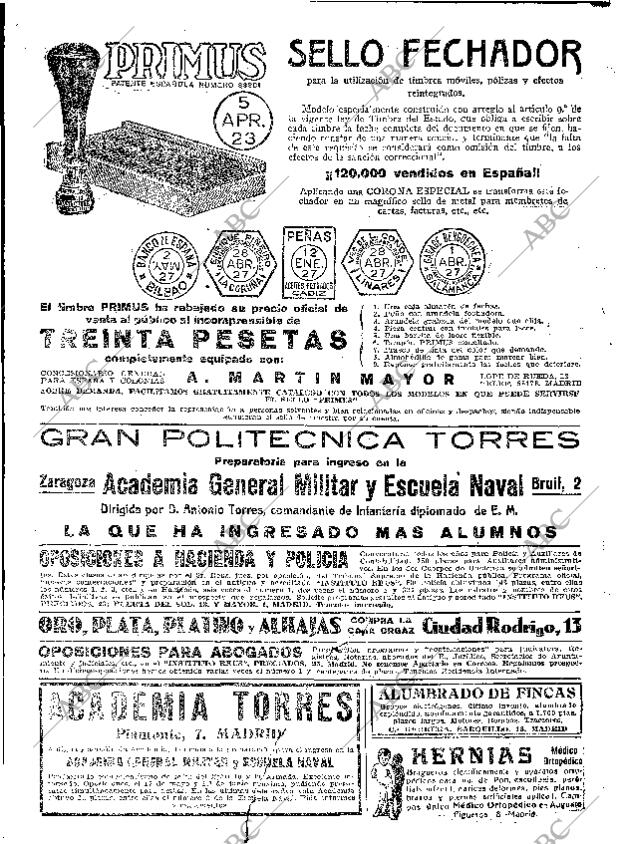 ABC SEVILLA 04-01-1930 página 42