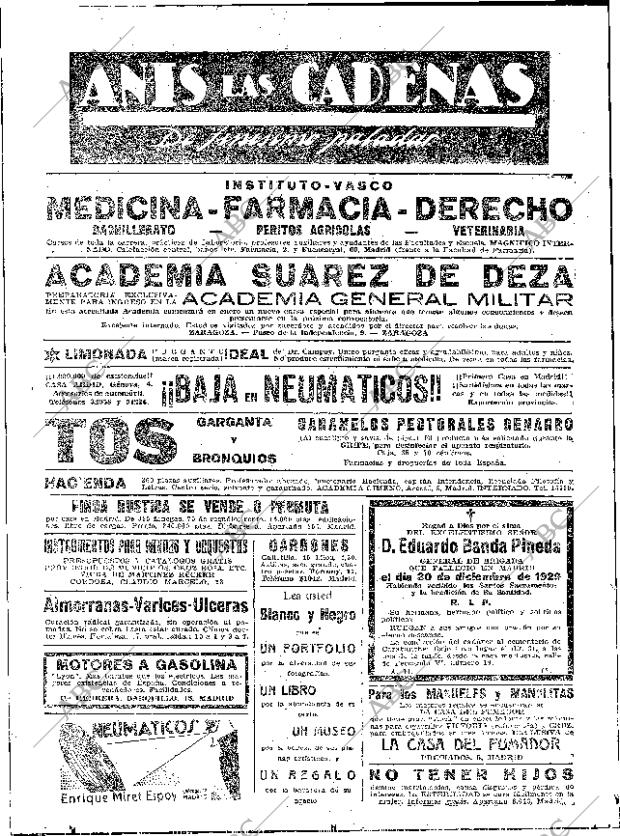 ABC SEVILLA 07-01-1930 página 22