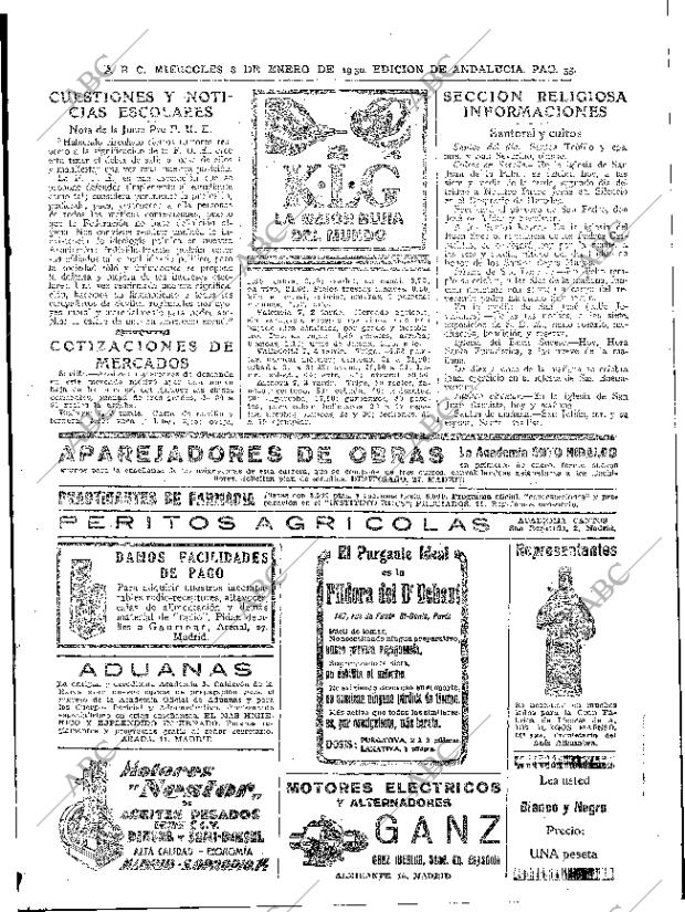ABC SEVILLA 08-01-1930 página 35