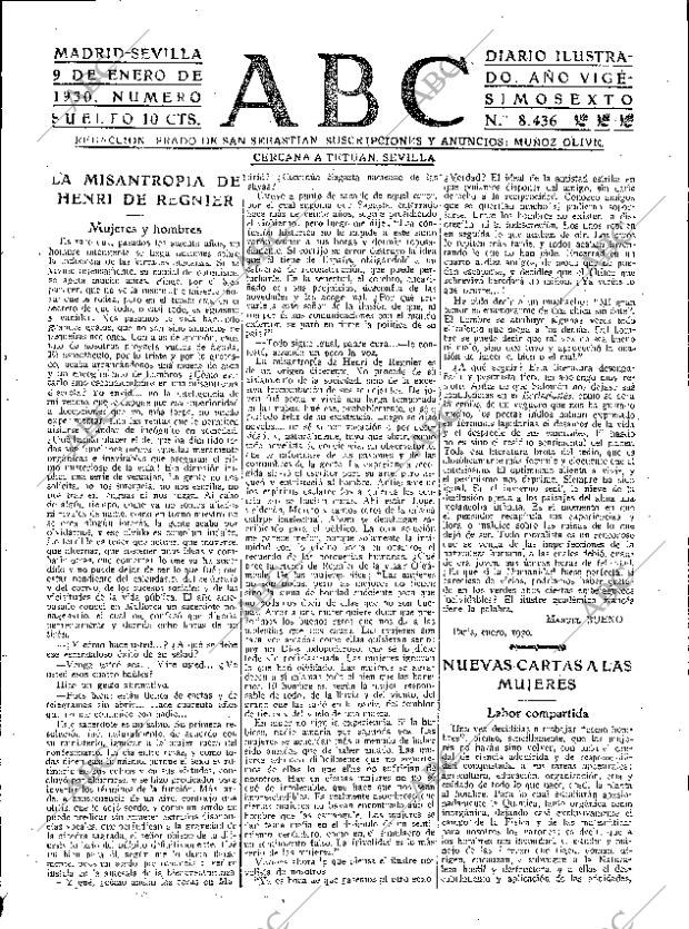 ABC SEVILLA 09-01-1930 página 3