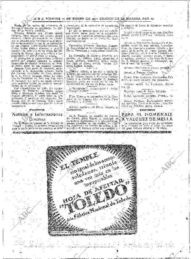 ABC MADRID 10-01-1930 página 18