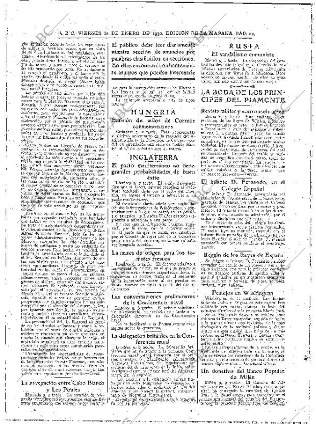 ABC MADRID 10-01-1930 página 22