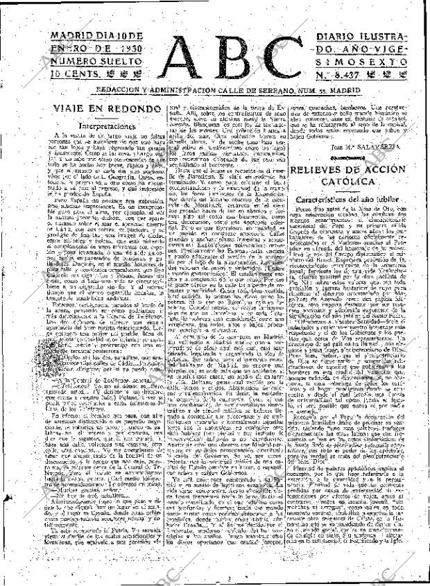 ABC MADRID 10-01-1930 página 3