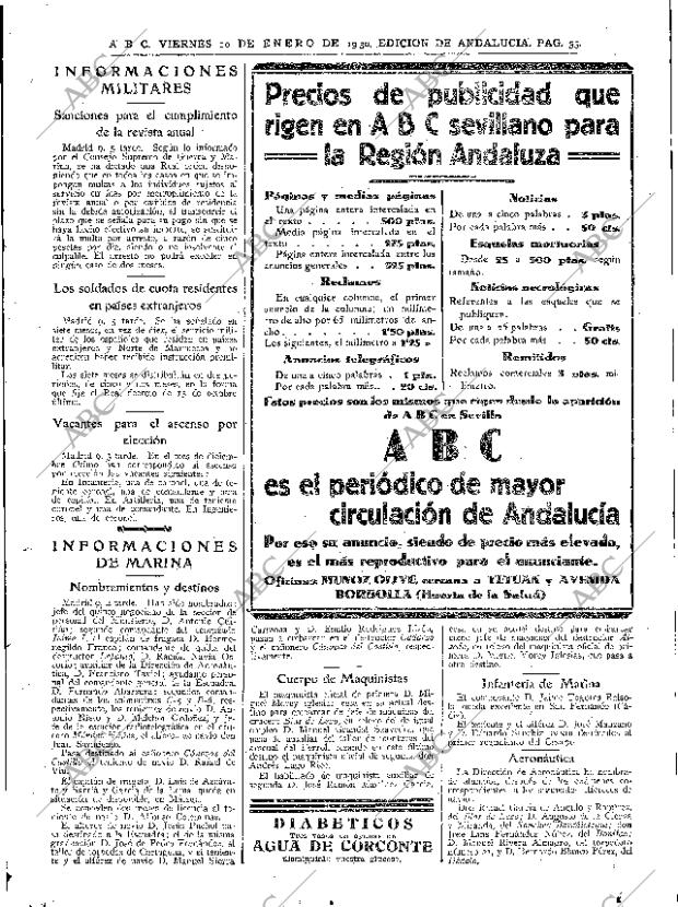 ABC SEVILLA 10-01-1930 página 35