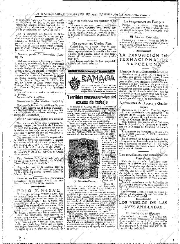 ABC MADRID 11-01-1930 página 20