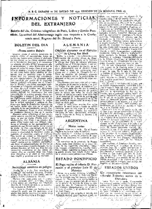 ABC MADRID 11-01-1930 página 23