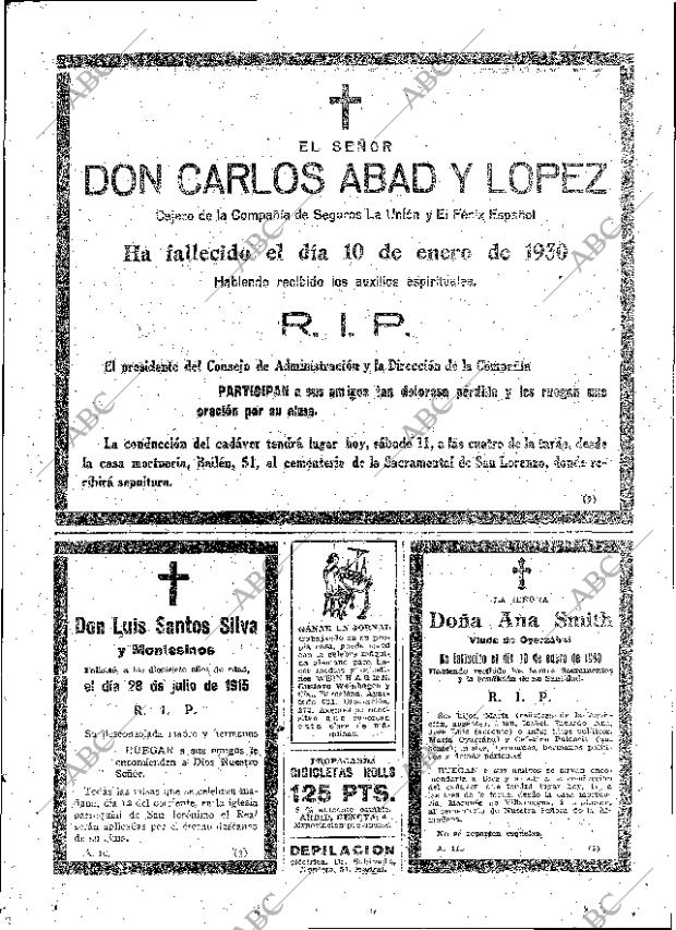 ABC MADRID 11-01-1930 página 41