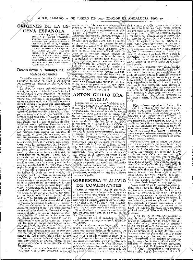 ABC SEVILLA 11-01-1930 página 10