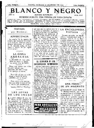 BLANCO Y NEGRO MADRID 12-01-1930 página 3