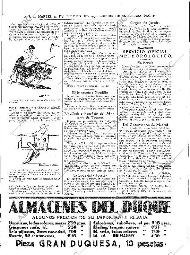 ABC SEVILLA 14-01-1930 página 27