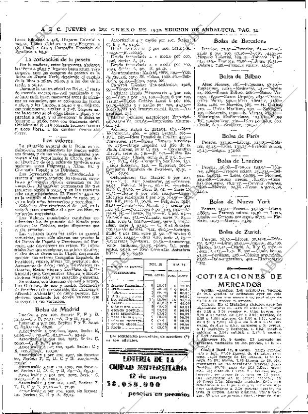 ABC SEVILLA 16-01-1930 página 34