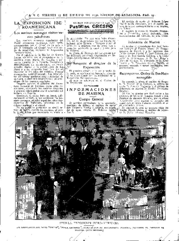 ABC SEVILLA 17-01-1930 página 19