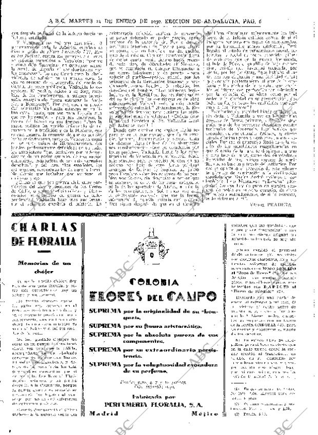 ABC SEVILLA 21-01-1930 página 6