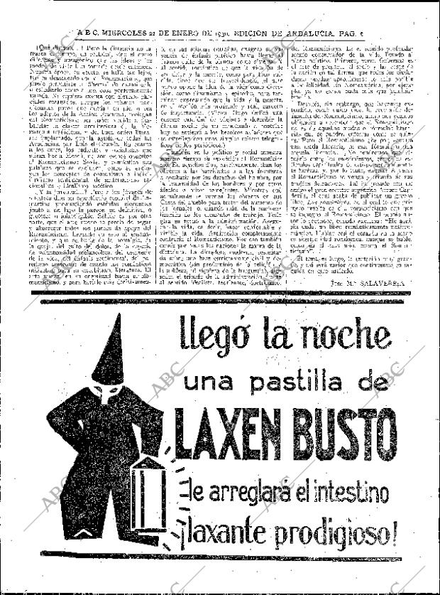 ABC SEVILLA 22-01-1930 página 6
