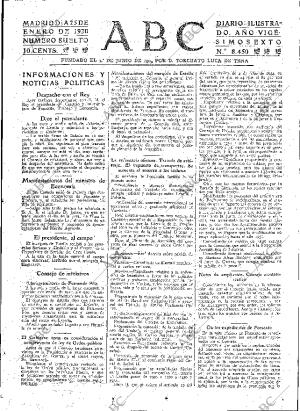 ABC MADRID 25-01-1930 página 15