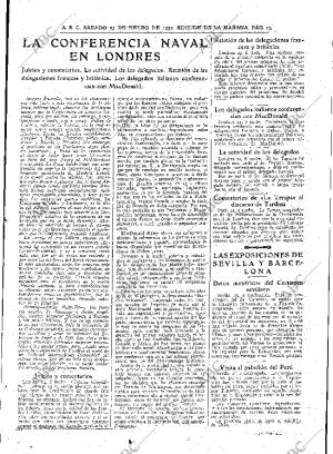 ABC MADRID 25-01-1930 página 17