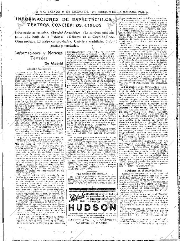 ABC MADRID 25-01-1930 página 34