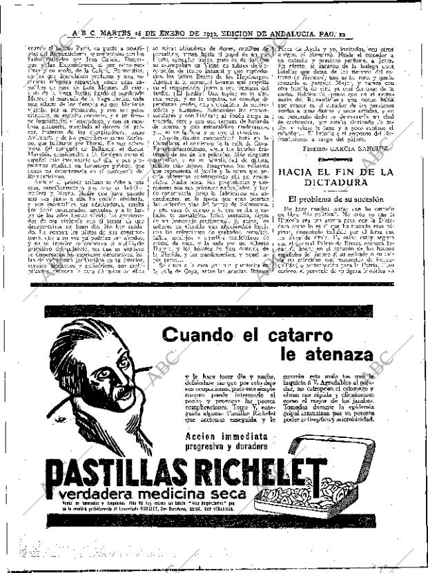 ABC SEVILLA 28-01-1930 página 10