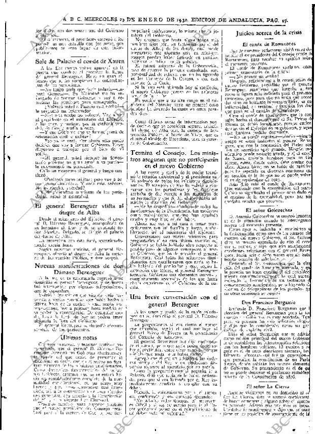 ABC SEVILLA 29-01-1930 página 17