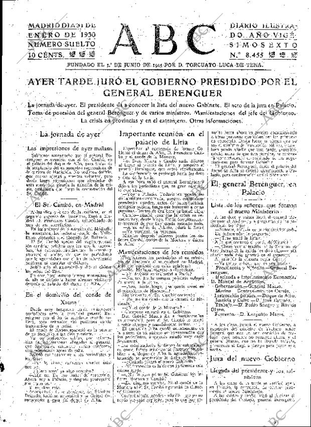 ABC MADRID 31-01-1930 página 15