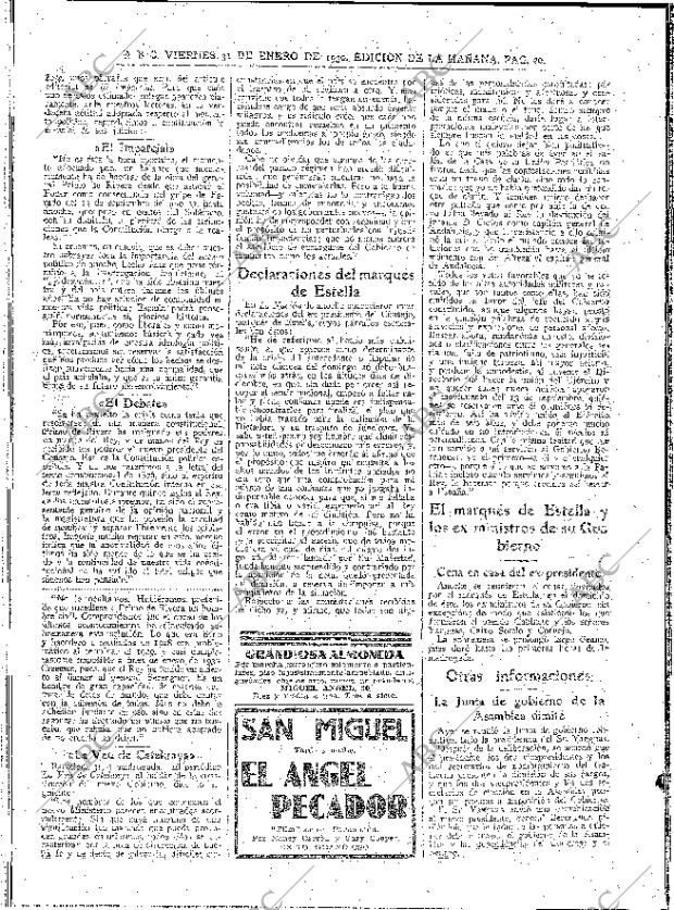 ABC MADRID 31-01-1930 página 20