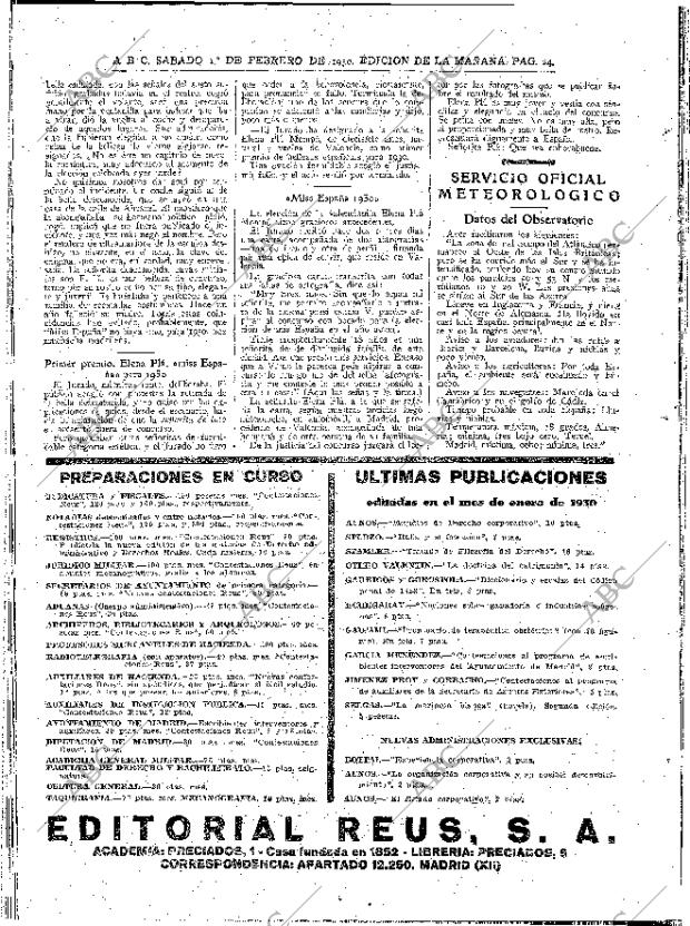 ABC MADRID 01-02-1930 página 24