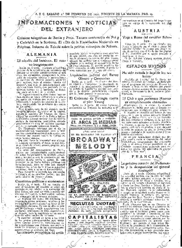 ABC MADRID 01-02-1930 página 29