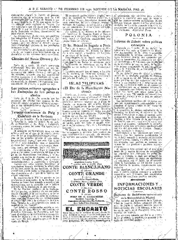 ABC MADRID 01-02-1930 página 30