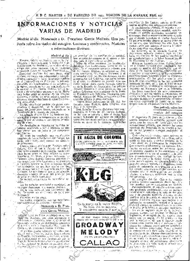 ABC MADRID 04-02-1930 página 25