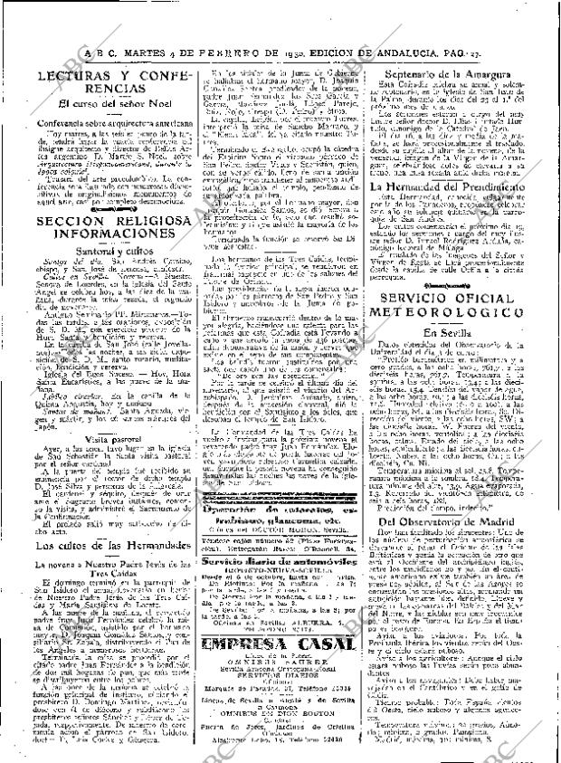 ABC SEVILLA 04-02-1930 página 25