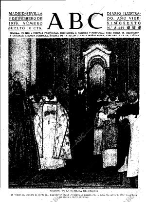 ABC SEVILLA 05-02-1930 página 1