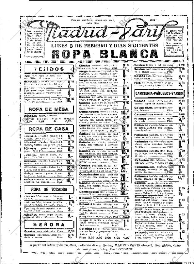 ABC SEVILLA 05-02-1930 página 14
